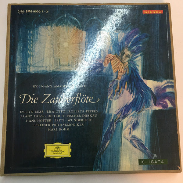 Wolfgang Amadeus Mozart • Karl Böhm • Evelyn Lear • Roberta Peters • Lisa Otto • Fritz Wunderlich • Dietrich Fischer-Dieskau • Franz Crass • Berliner Philharmoniker : Die Zauberflöte / The Magic Flute  (3xLP + Box)