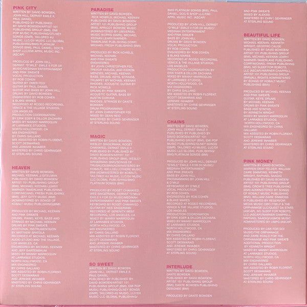 Pink Sweat$ : Pink Planet (LP, Album, Ltd, Pin)