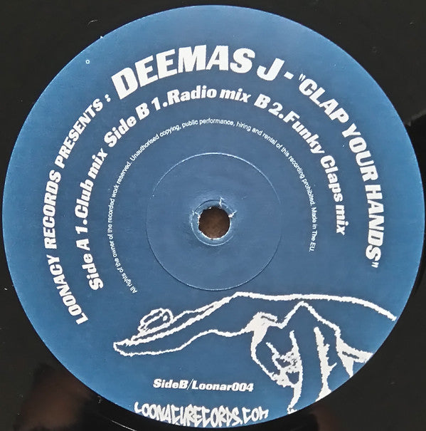 Deemas J : Clap Your Hands (12")