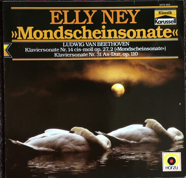 Ludwig Van Beethoven / Elly Ney : Mondscheinsonate (LP, Mono, RE)