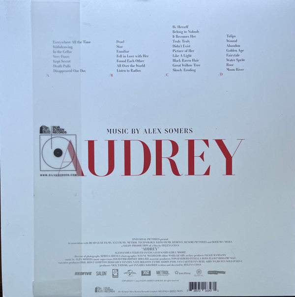 Alex Somers : Audrey (Original Film Soundtrack) (2xLP, Album, RSD, Num, Pea)