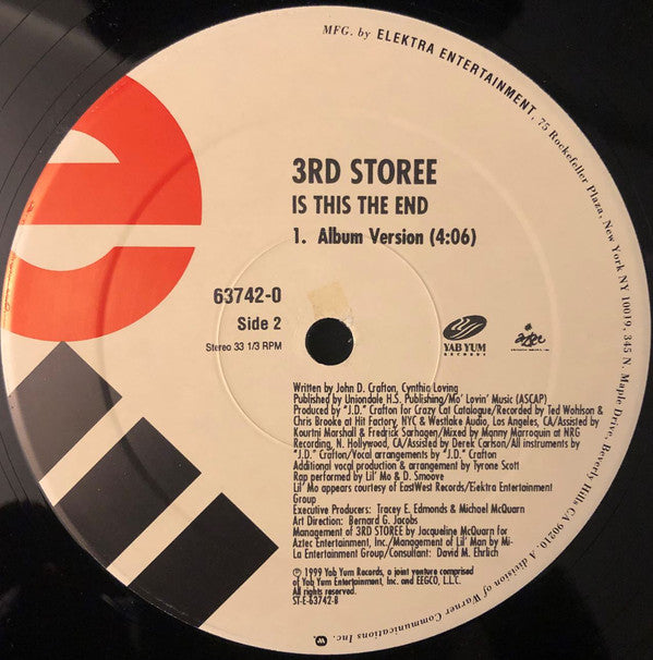 3rd Storee : Party Tonight (12", Maxi)