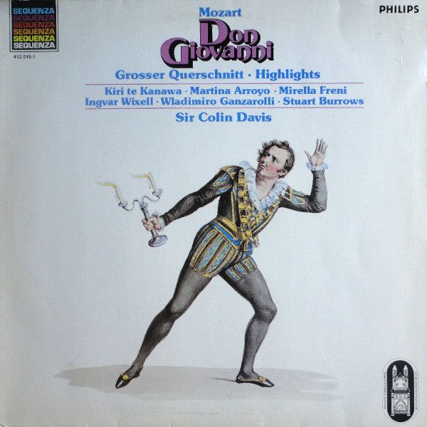 Wolfgang Amadeus Mozart - Sir Colin Davis, Orchestra Of The Royal Opera House, Covent Garden : Don Giovanni - Grosser Querschnitt - Highlights (LP)