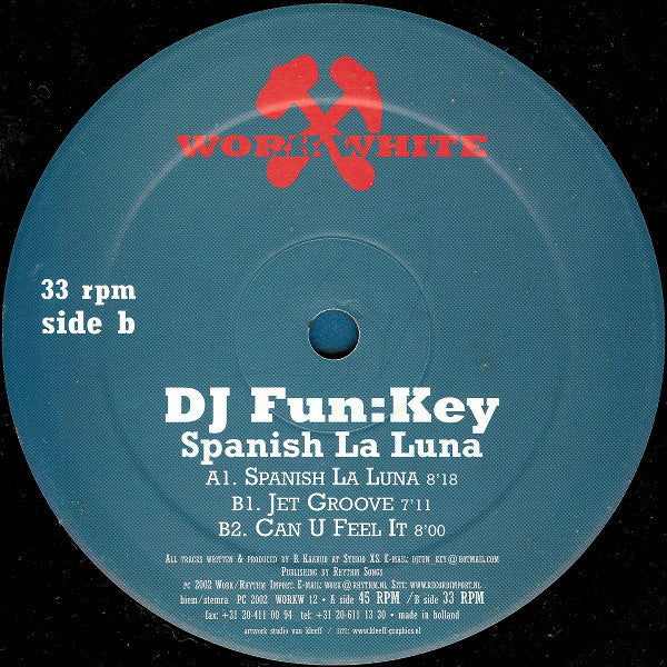 DJ Fun:Key : Spanish La Luna (12")