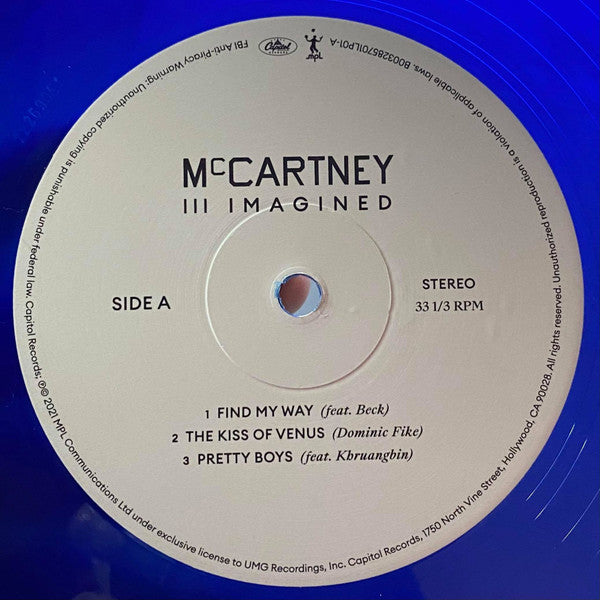 Paul McCartney : McCartney III Imagined (2xLP, Album, S/Edition, Blu)