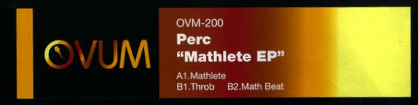 Perc : Mathlete EP (12", EP)