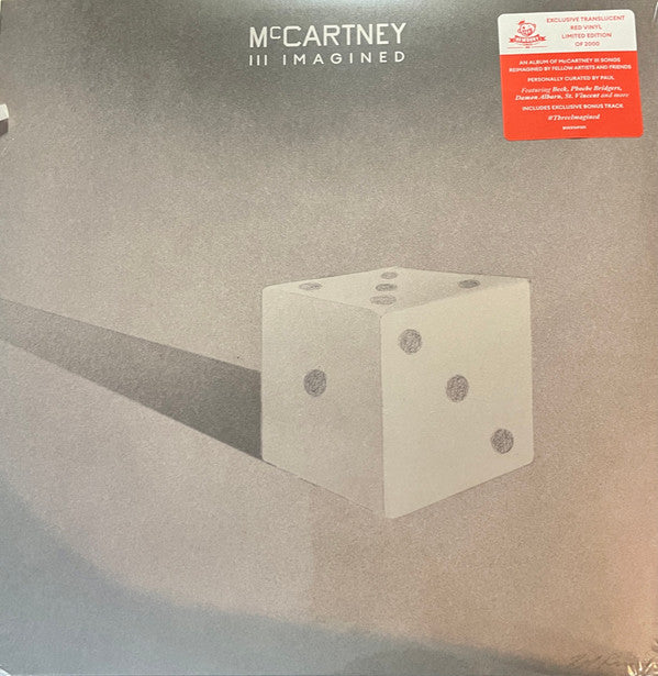 Paul McCartney : McCartney III Imagined (2xLP, Album, Ltd, Red)