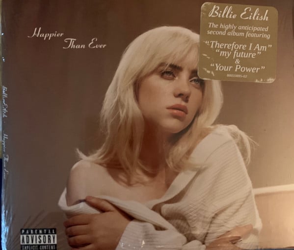 Billie Eilish : Happier Than Ever (CD, Album)