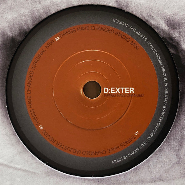 D:Exter : Things Have Changed (12")