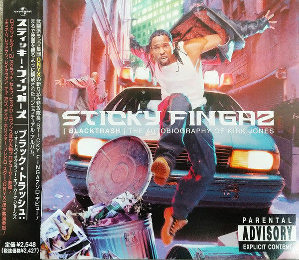 Sticky Fingaz : [Black Trash] The Autobiography Of Kirk Jones (CD, Album)