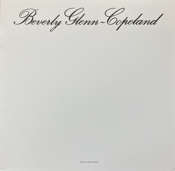 Beverly Glenn-Copeland : Beverly Glenn-Copeland (LP, Album, Club, RE, Blu)