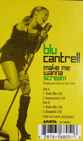 Blu Cantrell Featuring Ian Lewis : Make Me Wanna Scream (12")