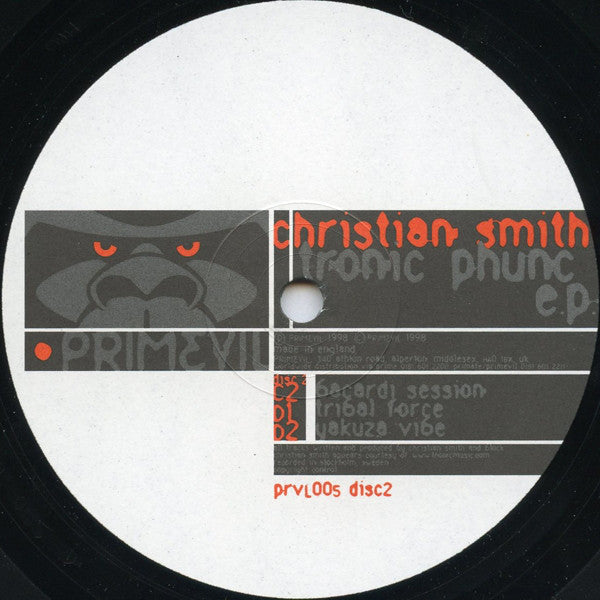 Christian Smith : Tronic Phunc EP (2x12", EP)