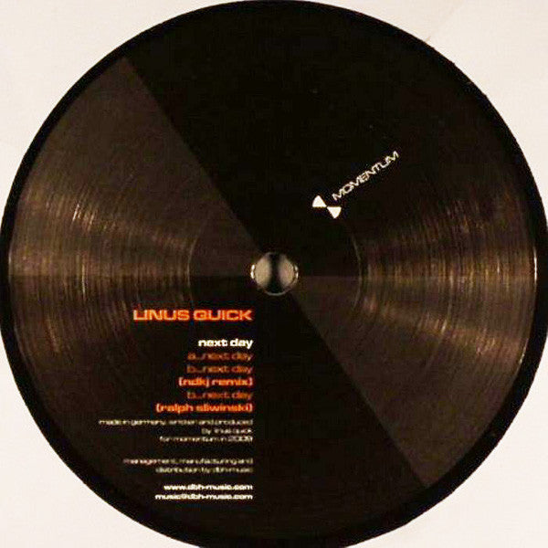 Linus Quick : Next Day (12")