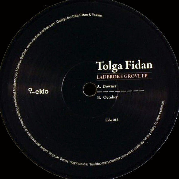 Tolga Fidan : Ladbroke Grove EP (12", EP)