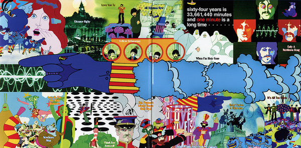 The Beatles : Yellow Submarine Songtrack (LP, Comp)