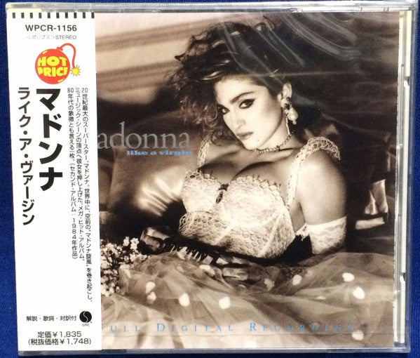 Madonna : Like A Virgin (CD, Album, RE)