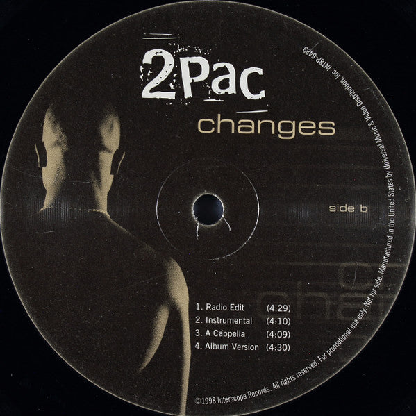 2Pac : Changes (12", Single, Promo)