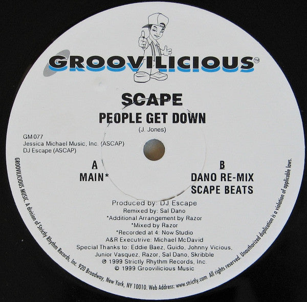 DJ Escape : People Get Down (12")