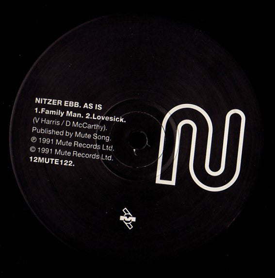 Nitzer Ebb : As Is (12", Single)