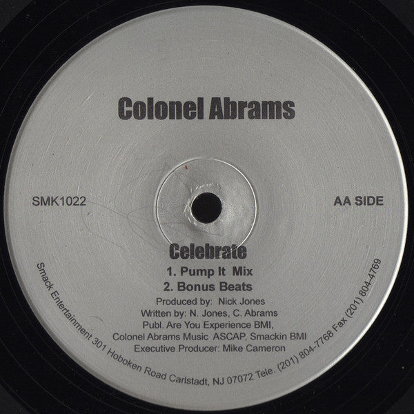 Colonel Abrams : Celebrate (12")