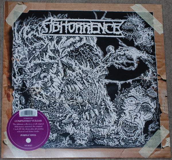 Abhorrence (2) : Completely Vulgar (2xLP, Comp, Ltd, RE, Pur)