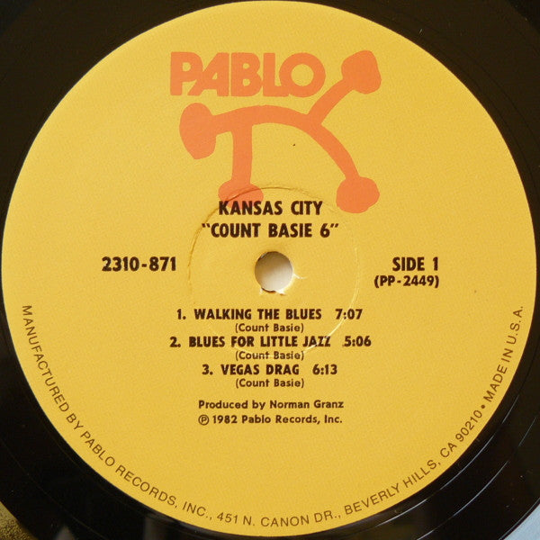 Count Basie 6 : Kansas City (LP, Album)