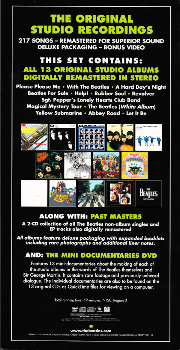 The Beatles : The Beatles (Box, Comp + 13xCD, Album, Enh, RM, Dig + CD, Album)