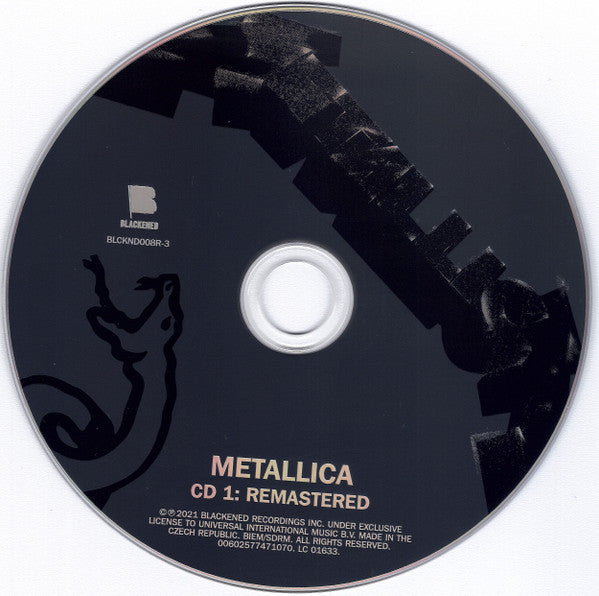 Metallica : Metallica (CD, Album, RE, RM + 2xCD + Exp)