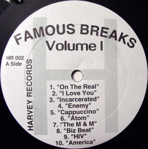 Various : Famous Breaks Volume I (12", Comp, Unofficial)