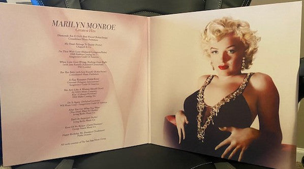 Marilyn Monroe : Greatest Hits (LP, Comp, Ltd, Whi)