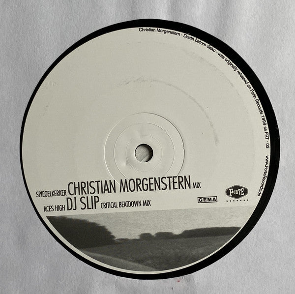 Christian Morgenstern : Re:Death Before Disko (2x12", Album)