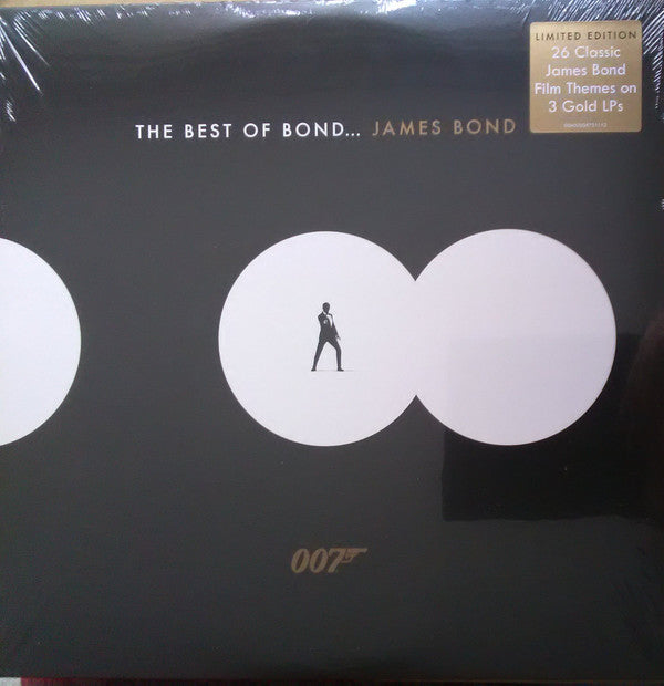 Various : The Best Of Bond... James Bond (3xLP, Comp, Ltd, Gol)