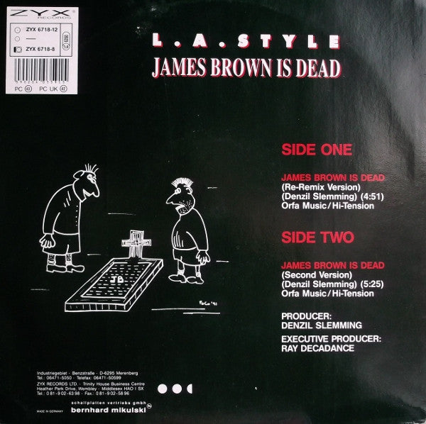 L.A. Style : James Brown Is Dead (Re-Remix) (12")