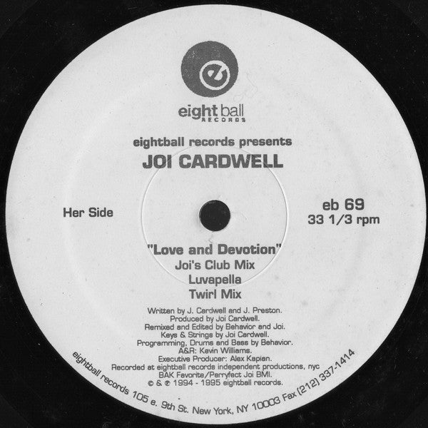 Joi Cardwell : Love And Devotion (12")