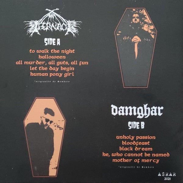 Ifernach / Damghar : Skitekmujuia'timk - Extended Edition (LP, Ltd, Ora)