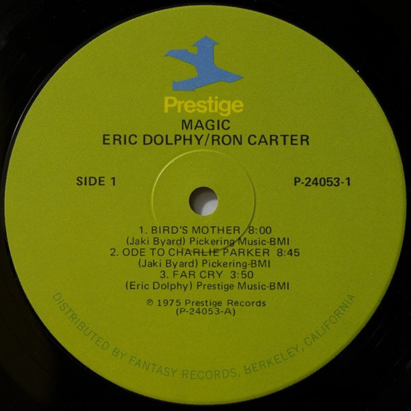 Eric Dolphy / Ron Carter : Magic (2xLP, Comp, RM)