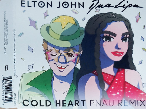 Elton John, Dua Lipa : Cold Heart (PNAU Remix) (CD, Single, Ltd)