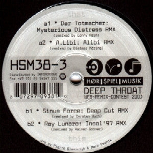 Nagen & Saugen : Deep Throat - Web Mix Contest 2003 (2x12")