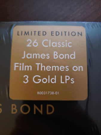 Various : The Best Of Bond... James Bond (3xLP, Comp, Ltd, Num, Gol)