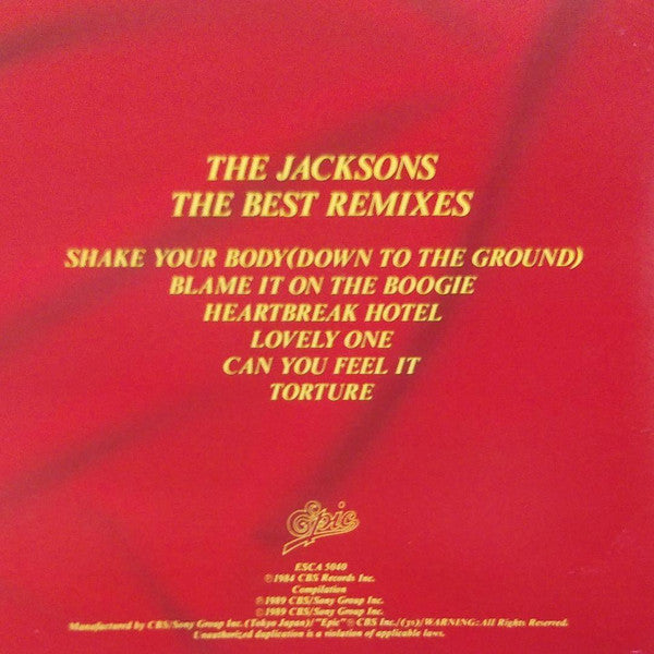 The Jacksons : The Best Remixes (CD, Comp)