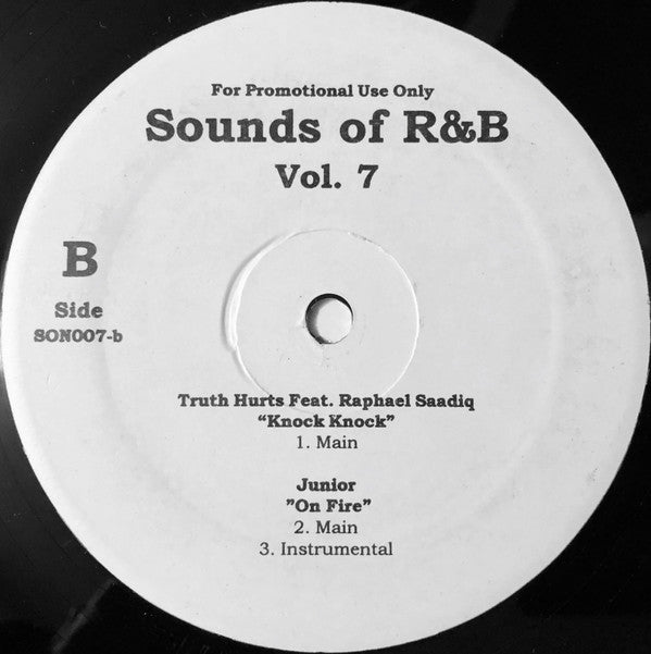 Various : Sounds Of R&B Vol. 7 (12", Promo, Unofficial)