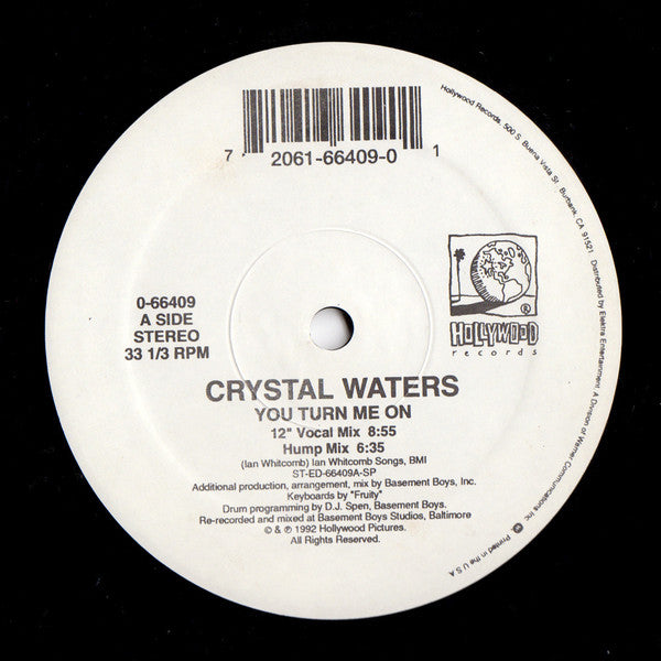 Crystal Waters : You Turn Me On (12")