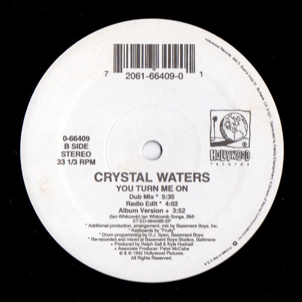 Crystal Waters : You Turn Me On (12")