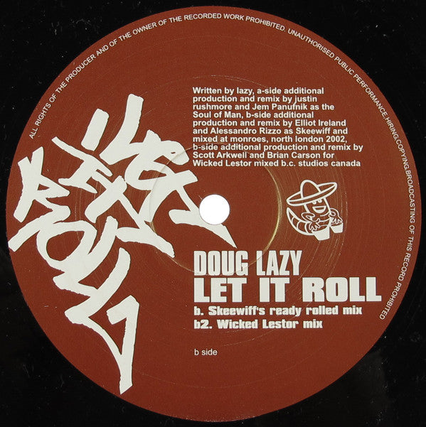 Doug Lazy : Let It Roll 2K (12")