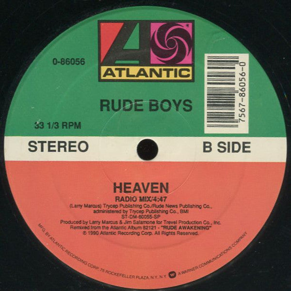 Rude Boys : Heaven (12")