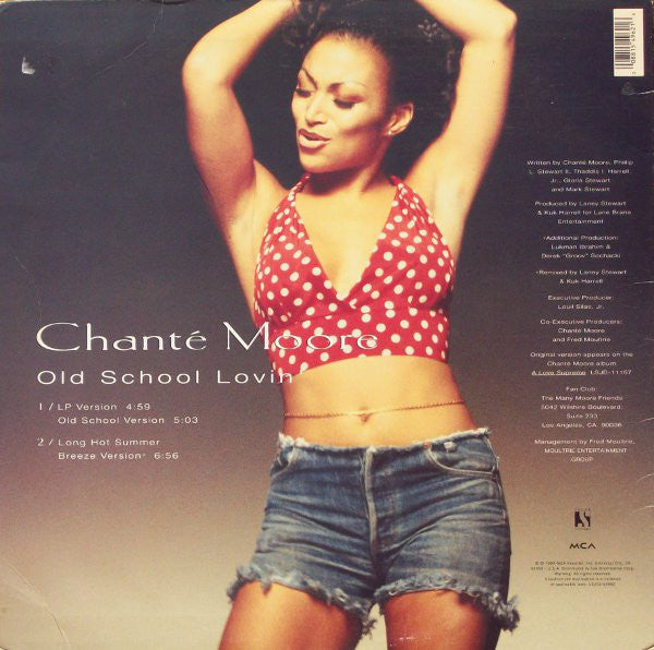 Chanté Moore : Old School Lovin' (12", Single)