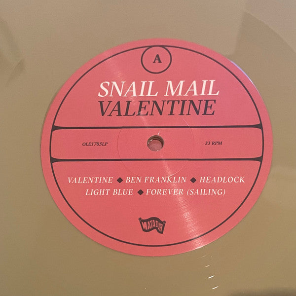 Snail Mail (2) : Valentine (LP, Album, Ltd, Gol)