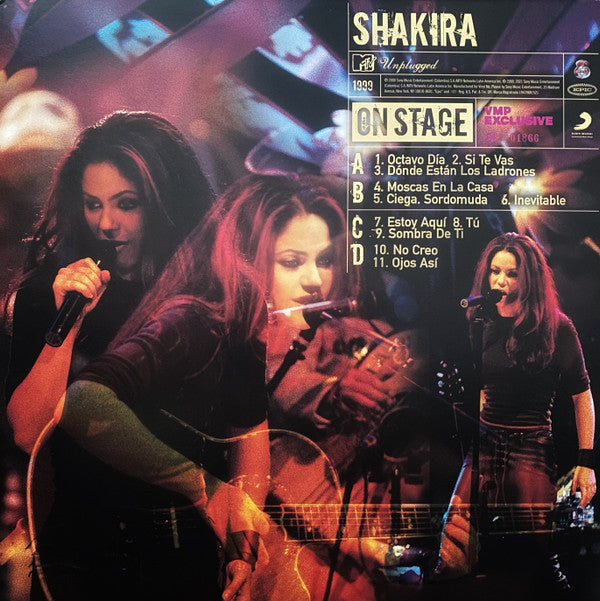 Shakira : MTV Unplugged (2xLP, Album, Club, Ltd, Num, RE, Mag)