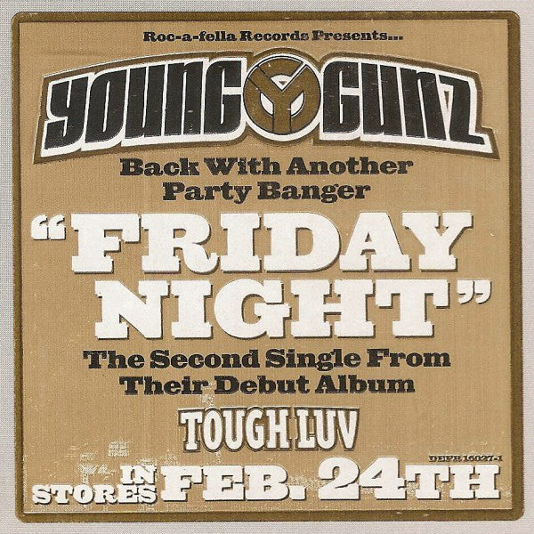 Young Gunz : Friday Night (12", Promo)